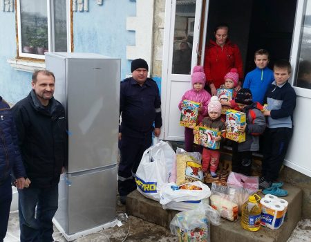 Moș Crăciun a revenit în familia Ganea