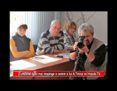 Curtea de Apel Chișinău mai respinge o cerere a lui Alexandru Tinica vs Impuls TV