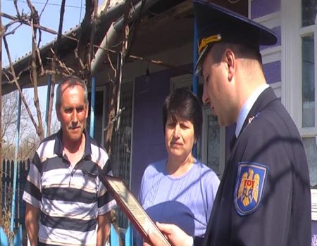 Mulțumire de la ministrul Alexandru JIZDAN pentru o familie din satul Olișcani