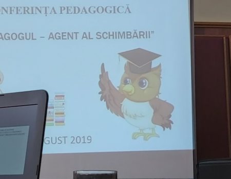 Agenții schimbării, pedagogii, în prag de nou an de studii