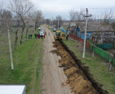 Un apeduct modern va asigura cu apă potabilă câteva localități din raionul Leova